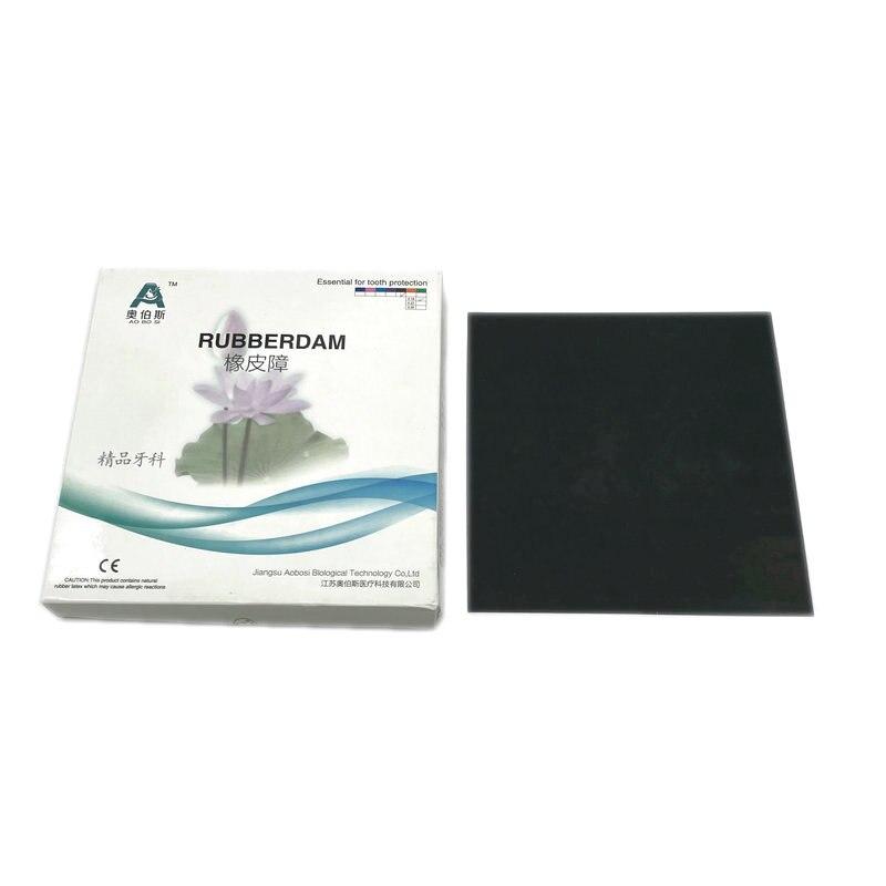 1 коробка высококачественной стоматологической прокладки из натурального каучука, нестерильная стоматологическая прокладка, маленькая 52 шт. или большая стоматологическая прокладка, 36 шт.