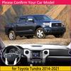 Коврик на панель приборов Ковер Dashmat для Toyota Tundra XK50 2014~ Рестайлинг 2015 2016 2017 2018 Подкладка Козырек Аксессуары