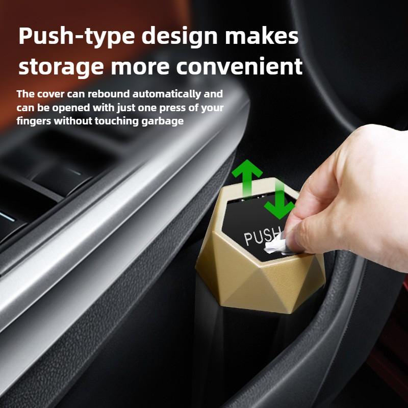 Universal Type Car Change and Miscellaneous Storage Box Car Door Trash Bin Car Accessories Interior Trunk Organizer Gadget