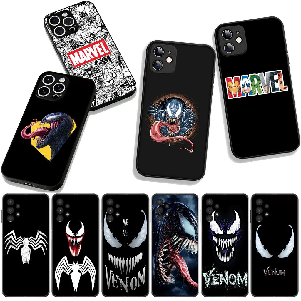 Marvel Venom Cover Phone Case for Xiaomi Poco F7 F6 F8 Ultra F5 X7 X6 X5 X3 NFC M7 M6 Pro C85 C75 C65 C71 C61