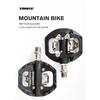 TANKE Mountain Bike Pedals 3 Sealed Bearing SPD Dual Clipless Flat & Lock Pedal Aluminum Cycling Pedals nylon cycling accessorie
