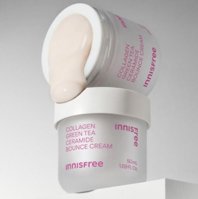 Innisfree Коллагеновый крем с керамидами и зеленым чаем 50 мл