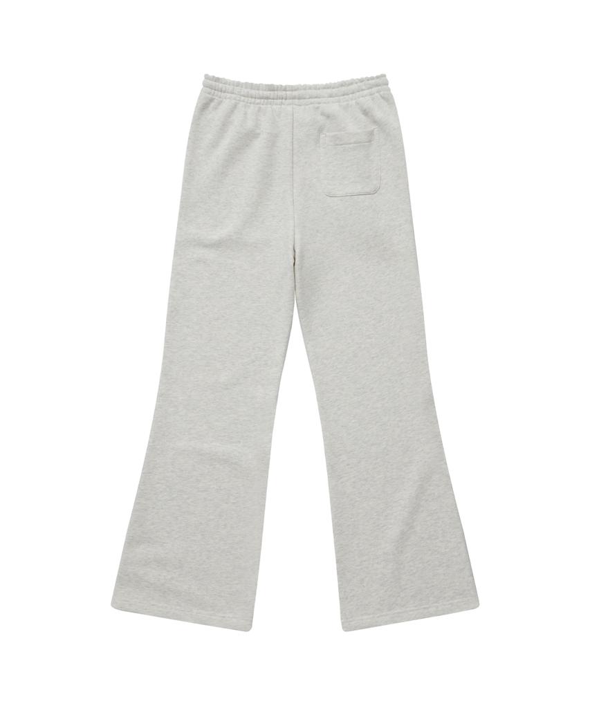 COVERNAT WOMAN Semi Bootcut Sweatpants Oatmeal