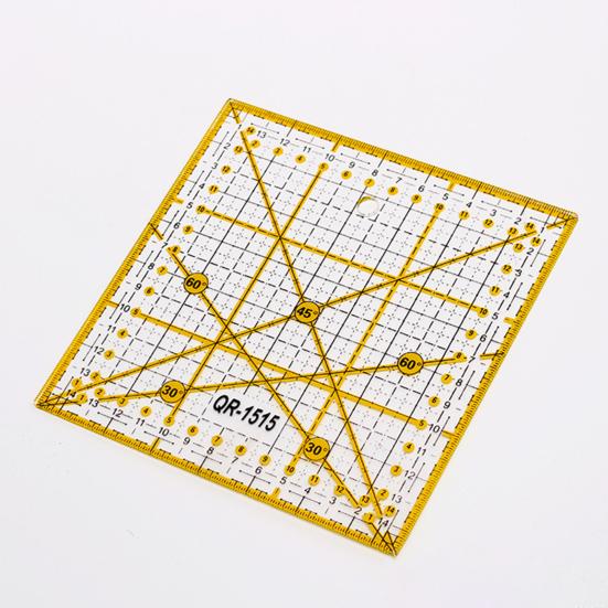 Практичная гладкая поверхность, долговечная линейка для пэчворка, акриловая стеганая швейная фурнитура для дома, подарок