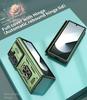Чехол для телефона Samsung Z Fold - Совместим с Fold7/6/5, Защита объектива и шарнира, Чехол-книжка с держателем-кольцом