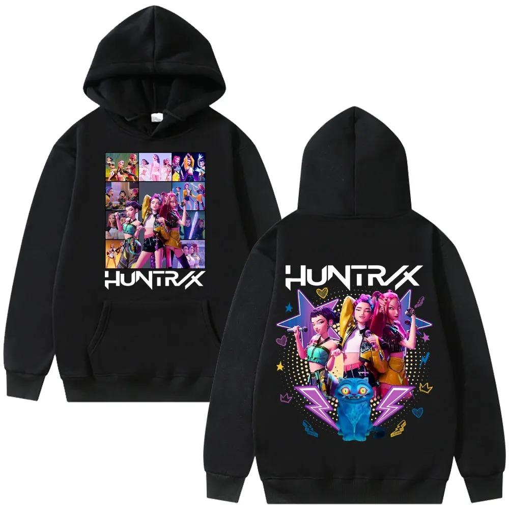 Limited Movie Kpop Demon Hunters Derpy Tiger Hoodie Men Women Cartoon Trend Sweatshirt Unisex Casual Oversized Pullover Tracksuit Female Male Clothing