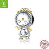 Magic Clock S925 Silver Bracelet Beaded, Fairy Tale Diy Beaded Accessories Bsc320