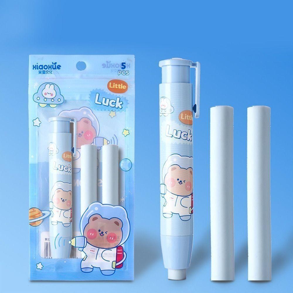 Резиновый пресс-ластик со сменными блоками Ластик Новый Ластик для стирания карандаша