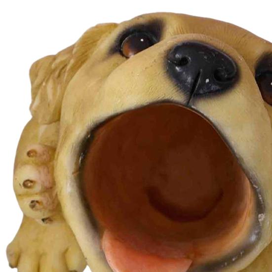 Милая подставка для ручек в виде щенка, смола, настольный органайзер для канцелярских товаров, мини-собачка, настольное украшение, креативный подарок для студентов, офис