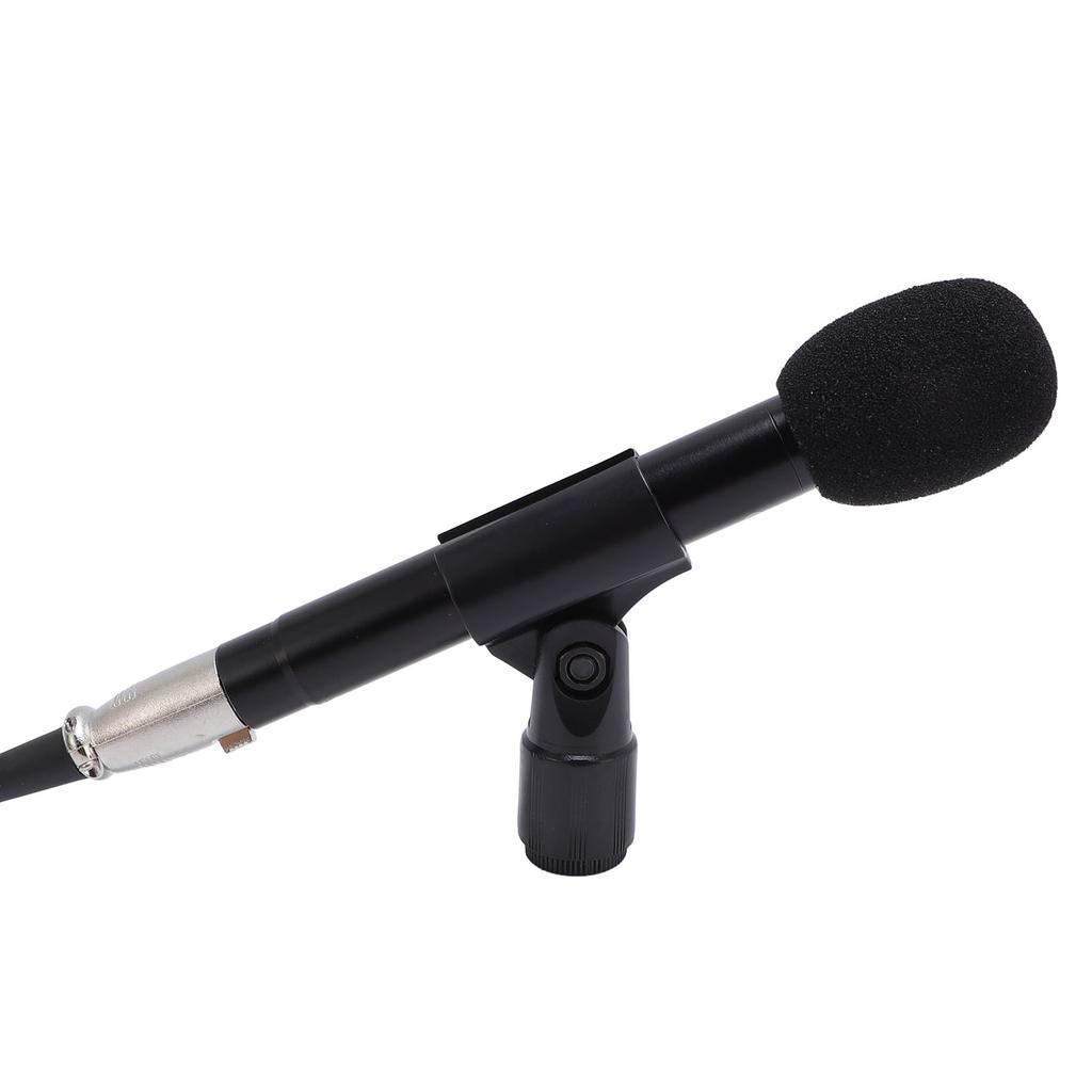 Small Diaphragm Condenser Microphone with Clip XLR Noise Reduction Instrument Microphone for Piano G