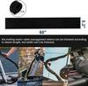 60 inch neoprene cable sleeve on board motor wire finishing sleeve wire tube waterproof insulation neoprene Velcro