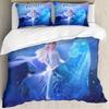 Cartoon Animation Princess Home Textile Three-Piece 3D Digital Printing Quilt Pillowcase Bedding