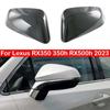 For Lexus RX350 350h RX500h Car Rearview Side Mirror Cover Sticker Wing Cap Exterior Door Rear View Case Trim Carbon Fiber