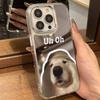 Чехол для телефона Funny Cute Dogs Cats для Apple iPhone 16 Promax - акриловый зеркальный противоударный креативный чехол для iPhone16/15/14/13/12/11/Xs/Xsmax/Pro/Plus/mini