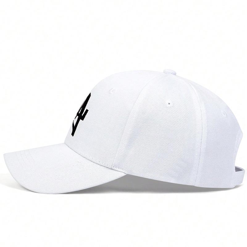 Унисекс Бейсболки с вышивкой букв, выражающие индивидуальность, Весенне-осенние уличные регулируемые повседневные шляпы, Солнцезащитная шляпа, Спортивная кепка