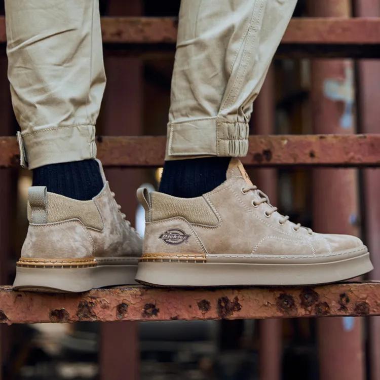 Dickies Рабочие Короткие Мужские Ботильоны Хаки (унисекс) Ботильоны