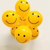 10 воздушных шаров со смайлами, 12-дюймовые лимонно-желтые воздушные шары, украшение на день рождения, воздушные шары со смайлами, воздушные шары со смайлами, украшение на выпускной