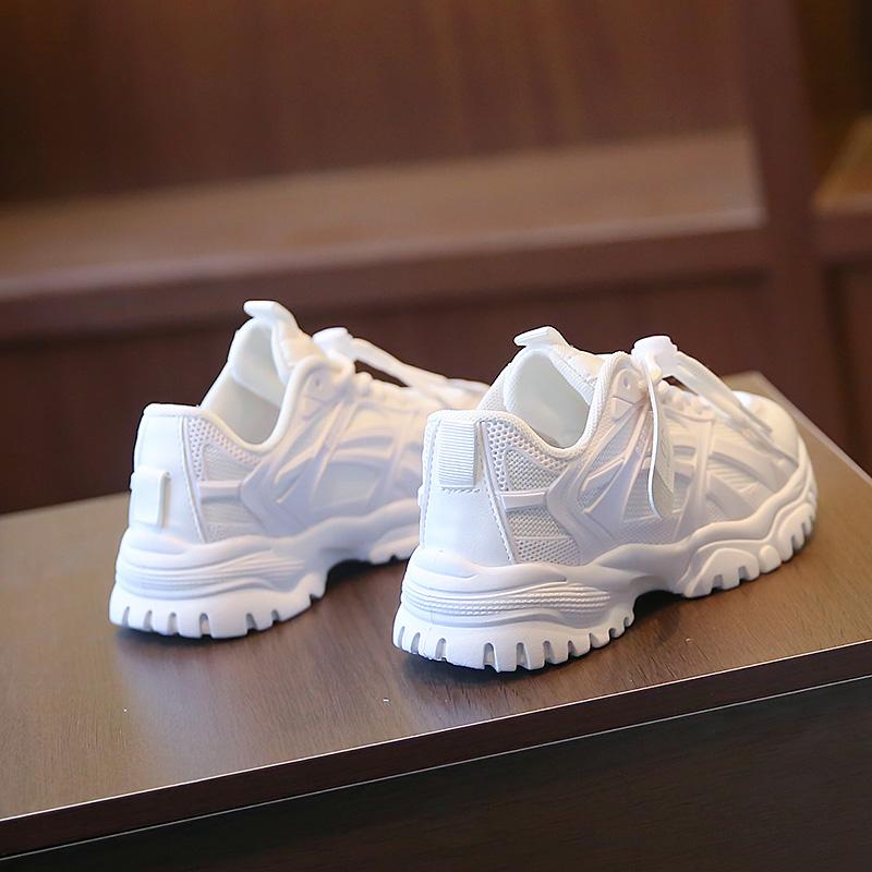 Детская минималистичная и дышащая модная обувь для спорта и отдыха для мальчиков и девочек, обувь для папы, студенческая обувь