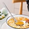 Ложка из нержавеющей стали Бытовая ложка с длинной ручкой Большая круглая ложка Гостиничная ложка для напитков Ложка для супа Ложка для суповой каши Ложка Ложка для супа в ракушках