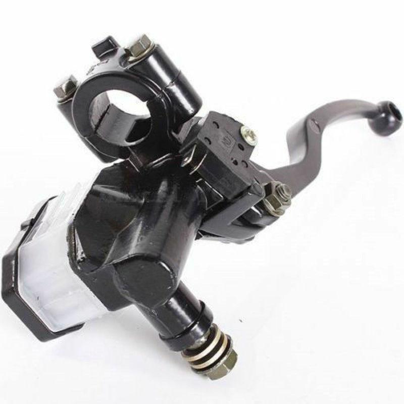7/8" Brake Master Cylinder with Lever for Suzuki GN125 GS125 125c Aluminum Hydraulic Clutch Pump 10mm Mirror Hole Replacement