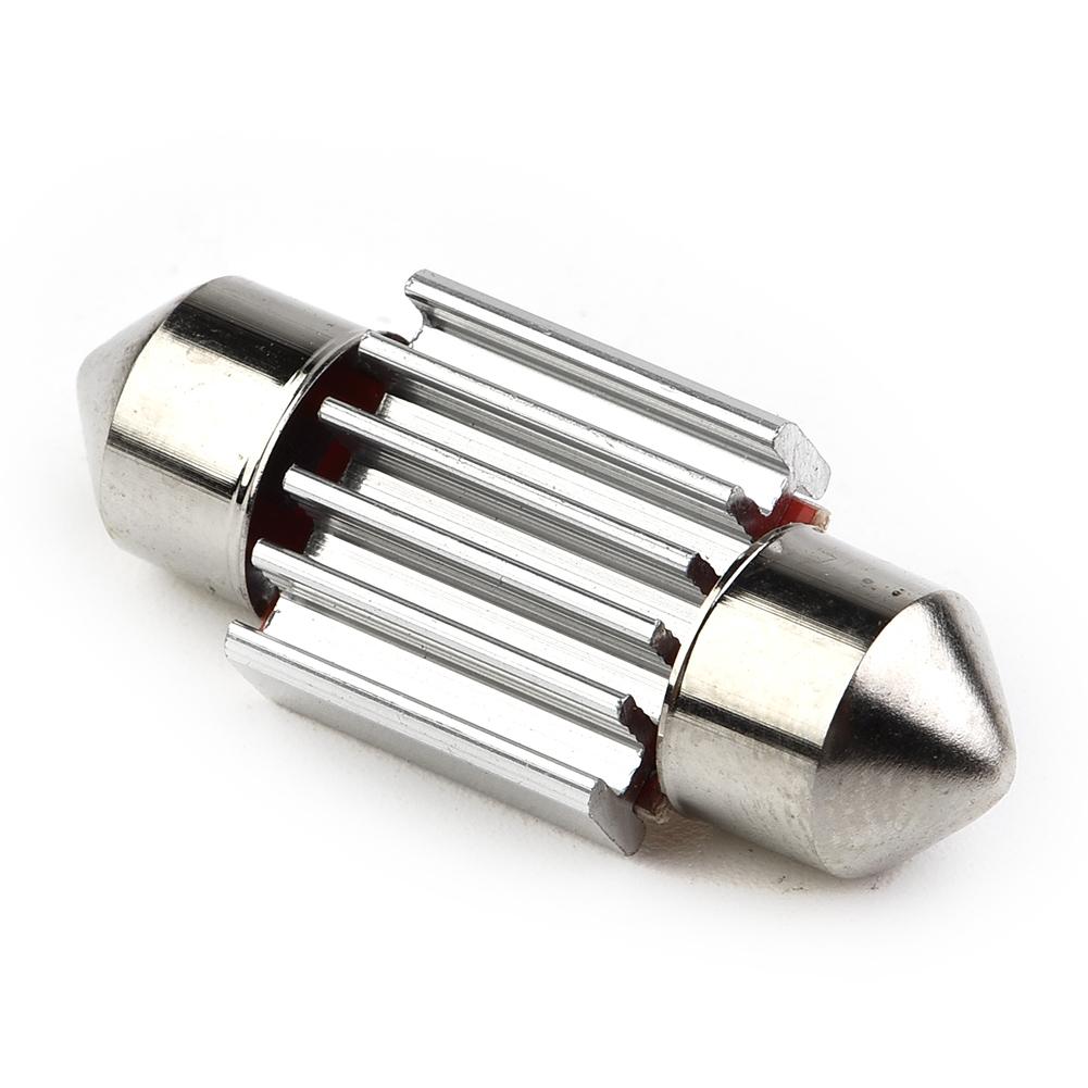 Аксессуары Автомобильные фары Детали Декор 2W 180LM 1шт Авто 12V 36MM светодиодная лампа