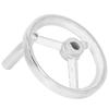 Cast Iron Lathe Handwheel 16x160MM Size Handwheel with Removable Handle  Milling Machine