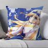 Anime G-Goblin S-Slayer Pillow Case Anti-dustmite Pillowcase Invisible zipper silky short plush Sofa cushion cover