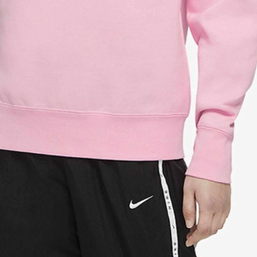 Nike Толстовка с круглым вырезом и принтом логотипа Женские топы Розовый DA3191-636