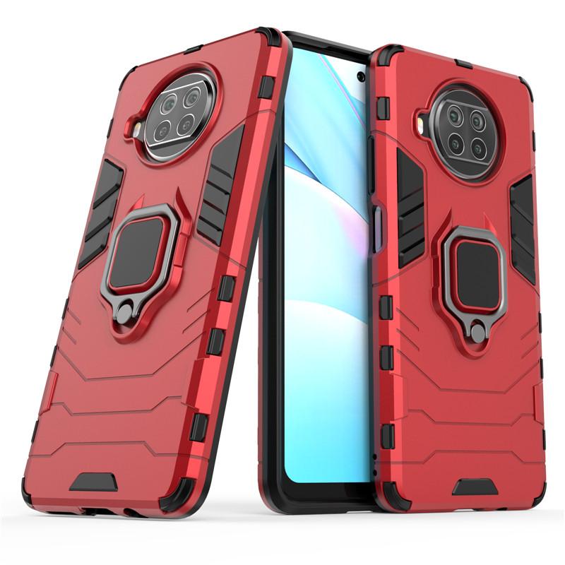 Для Чехол Xiaomi Mi 10T Lite Чехол Для Mi 10T Lite Capas Противоударный Телефон Кольцо Подставка Магнитная Обложка Для Xiaomi Mi 10 Lite Fundas