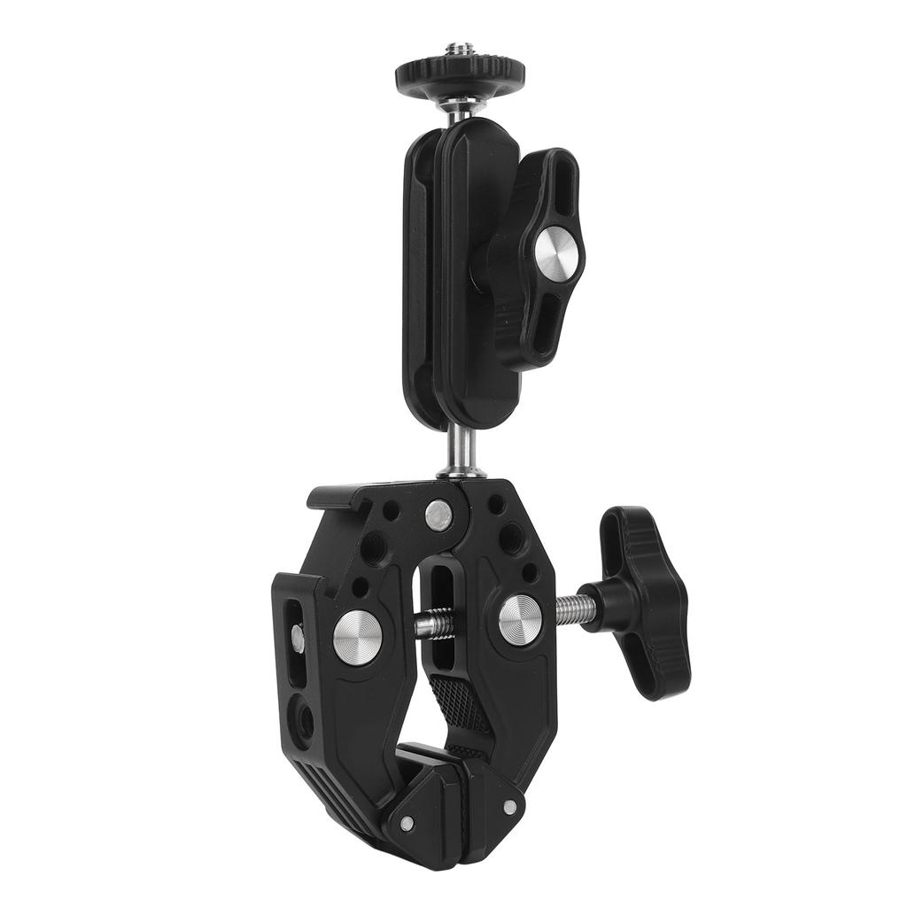 Super Clamp Camera Mount Clamp Ball Head Articulating Arm with Clamp and Adapter with 14 Inch