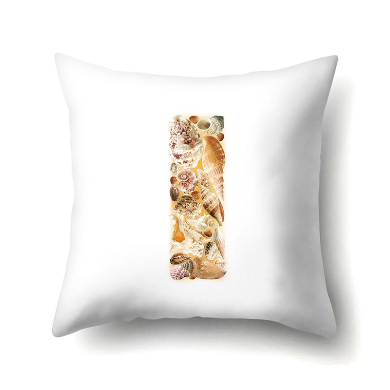 Полиэстеровая наволочка Автомобильная декорация Дом Наволочка с принтом 26 английских букв