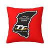 Motorcycle Sport Isle Of Man TT Races Cushion Cover  cm Throw Pillow Case Living Room Decoration Sofa Chair Pillowslip