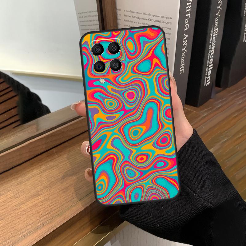 Vintage Ornament Case For Samsung Galaxy M35 M15 M55 M56 M36 M16 M06 M31 M13 M33 M53 M12 M32 M52 M14 M34 M54