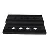 Guitar Pedal Board EVA Anti Slip Portable Modular Guitar Effects Pedalboard Support for 6 to 10 Effect Pedals
