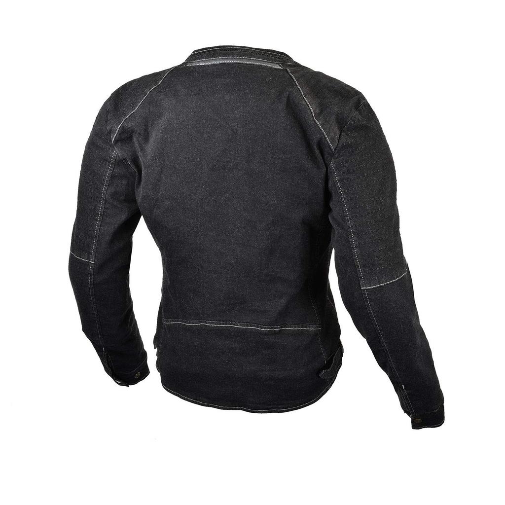Мотоциклетная куртка защитная джинсовая двойная куртка черная 2XL для осени и стандарта CE уровня 2 CE стандарт защитные джинсы эластичный материал [Komine]