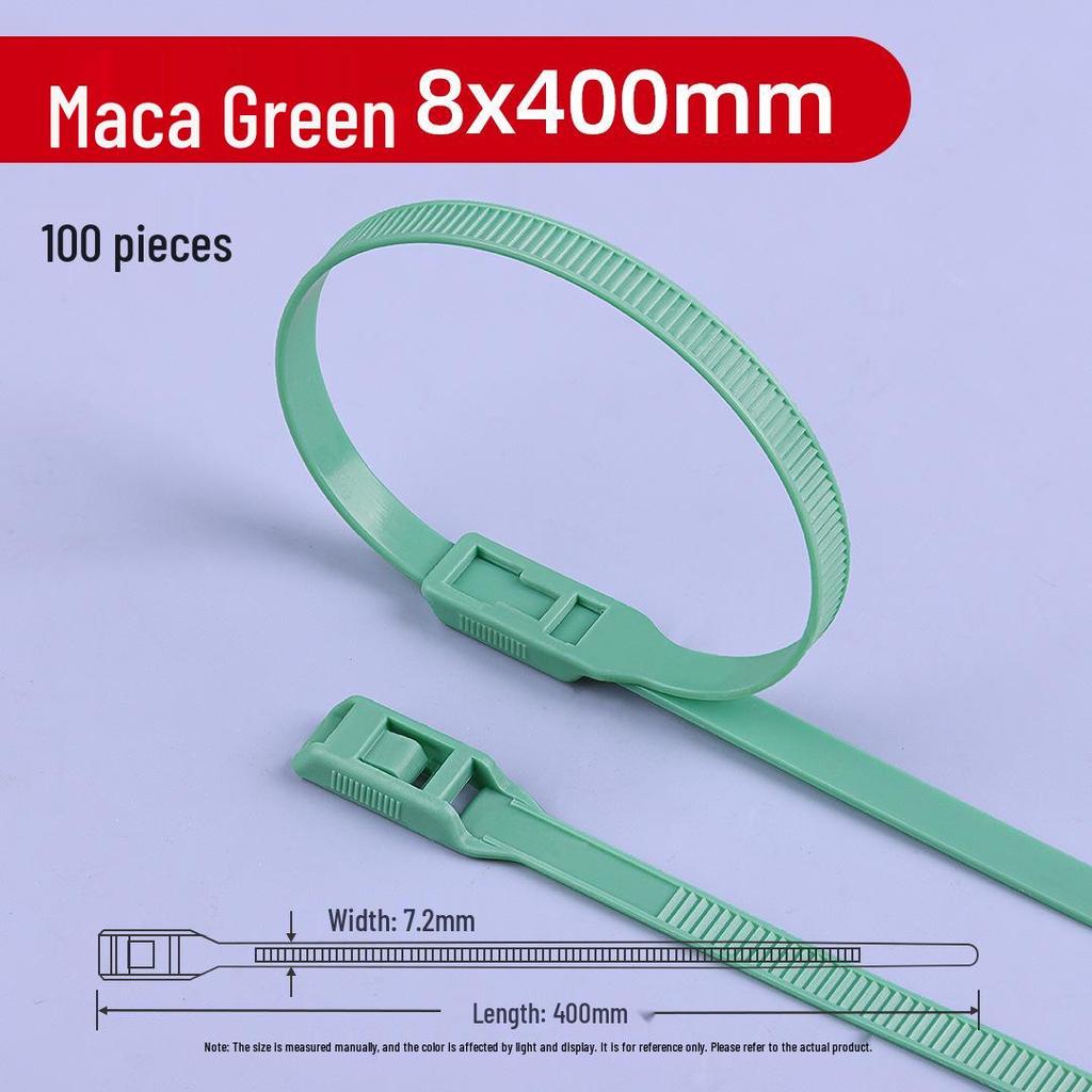 Нейлоновая самозатягивающаяся кабельная стяжка Naughty Castle для детского парка (8x350x400) - Особый цвет