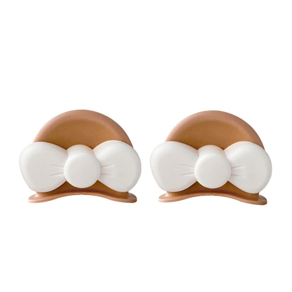 2 шт. милый мотоциклетный шлем с ушками медведя и бантом, шлем для мотокросса, электрический велосипедный шлем и аксессуары для украшения рулевого колеса автомобиля, стиль вождения