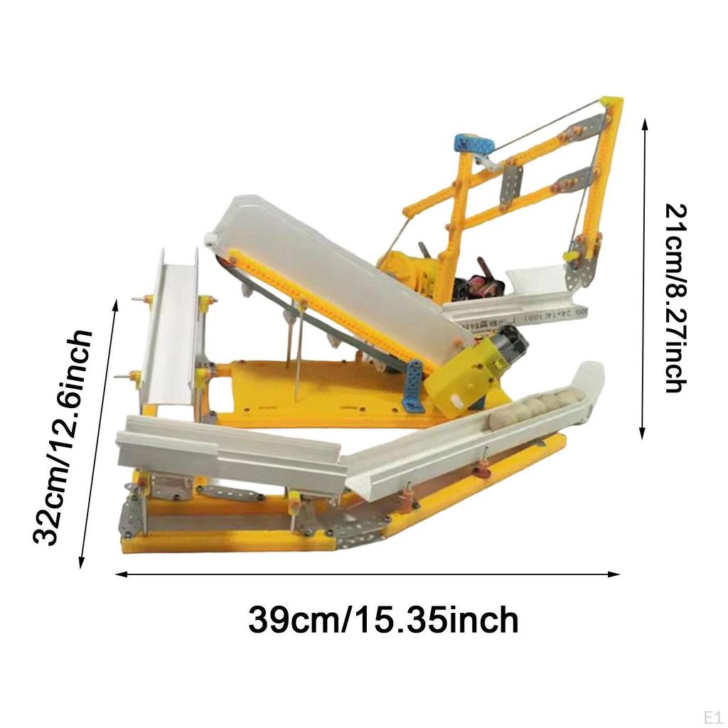 Набор для экспериментов с конвейерной лентой на сборочной линии своими руками, обучающий инструмент для координации движений глаз и рук, игрушки для физики