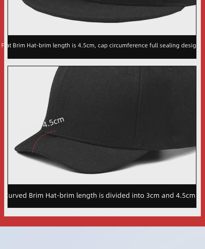 Мужская бейсболка большого размера с герметичным жестким верхом и короткими полями — модная, двусторонняя, в стиле «утконос» для пар