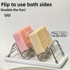 Non-slip Soap Dish Space Saving Taco Holder Multi-functional W-Shaped Soap Holder  Sink Countertop