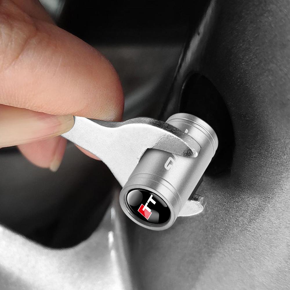 2026 Hot Car Wheel Tire Valve Cap Tyre Rim Stem Covers Airdust Waterproof for Audi S RS SLINE QUATTRO A4 B5 B6 B7 B8 B9 A3 8P 8V 8L A5 A6