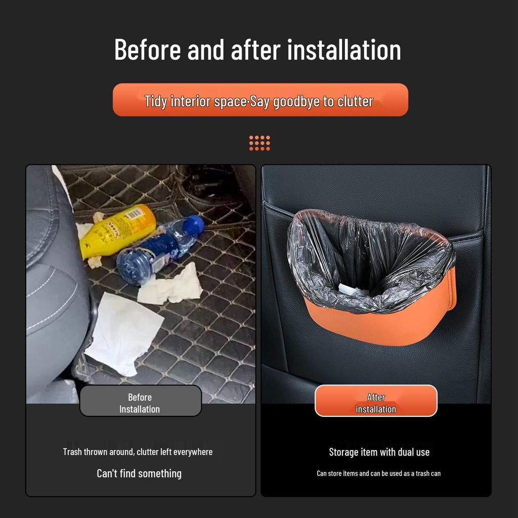 Многофункциональный автомобильный органайзер и мусорное ведро на все сезоны - Украшение салона автомобиля