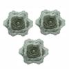 3шт. Ручная работа 3D цветы вышитые аппликации изысканная нашивка на одежду аппликации для шитья