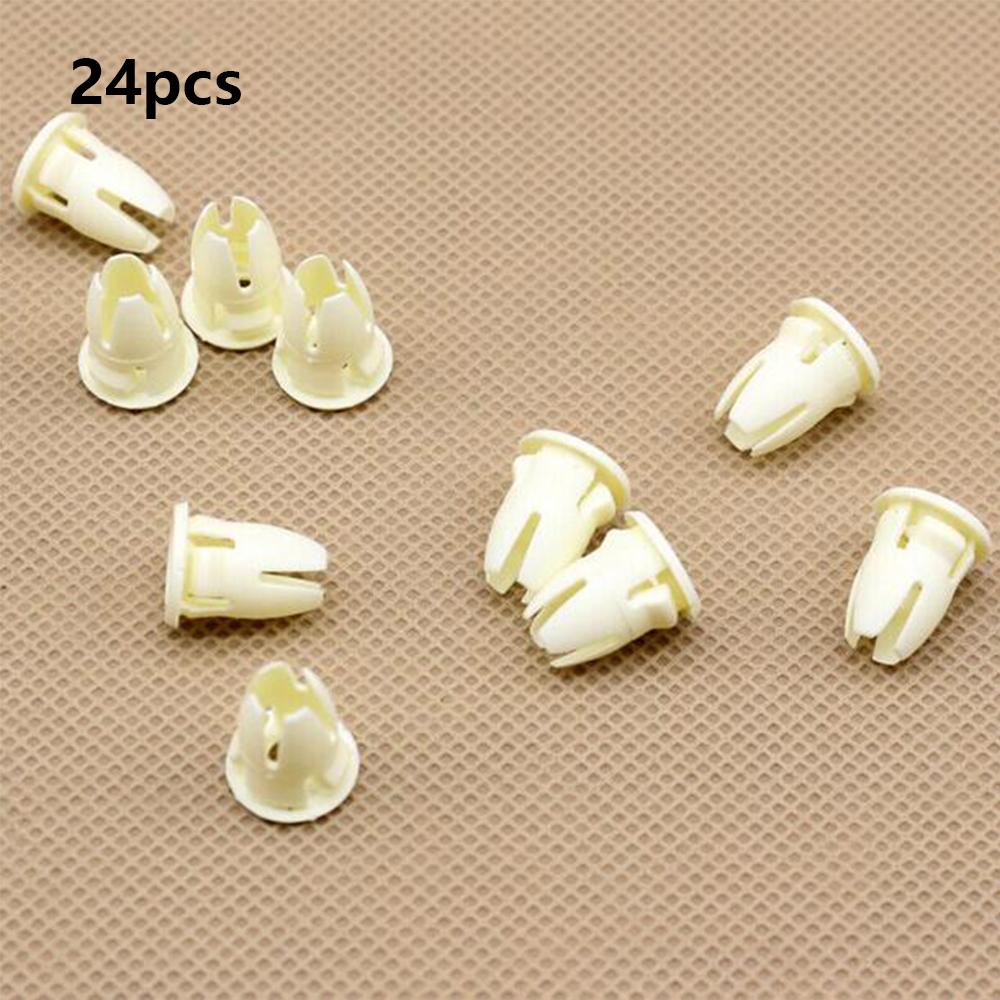 24 шт. Клипсы молдинга двери для Mercedes Benz R107 W108 W109 W123 R129 0019882081