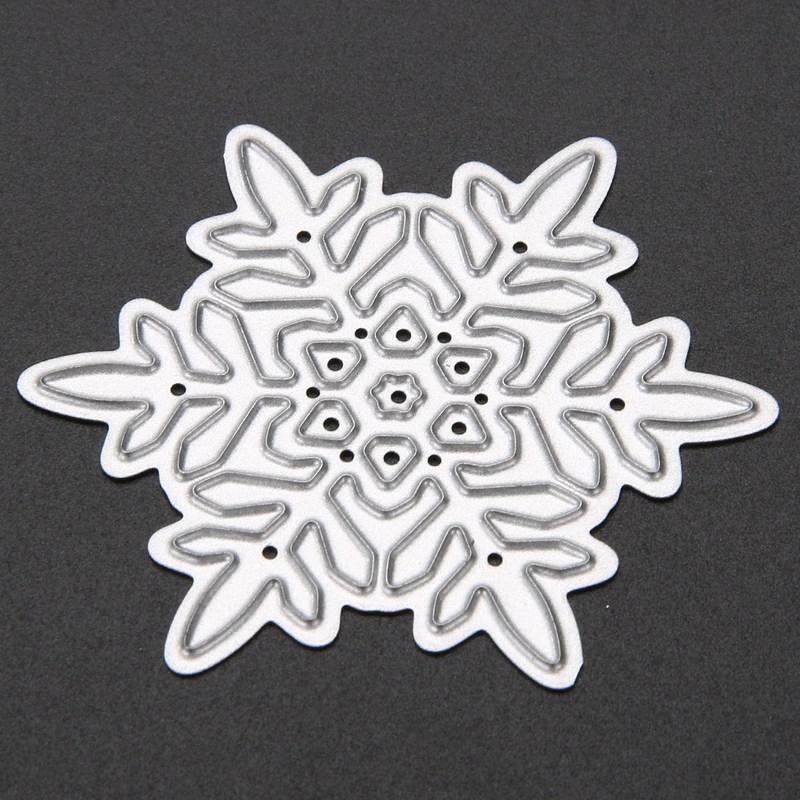 4pcs/set Snowflake Cutting Dies Metal Dies Stencils Scrapbooking Album Stamp Paper Card Embossing