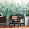AS Creation Tropical Plants And Wood Slats 2 In 1 Vinyl Textured Wallpaper