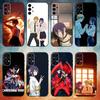 Чехол для телефона Chainsaw Man R-Reze Arc для Samsung S25, S24, S21, S22, S23, S30, Ultra, S20, Plus, Fe, Note, 10, 9, 5G Черный