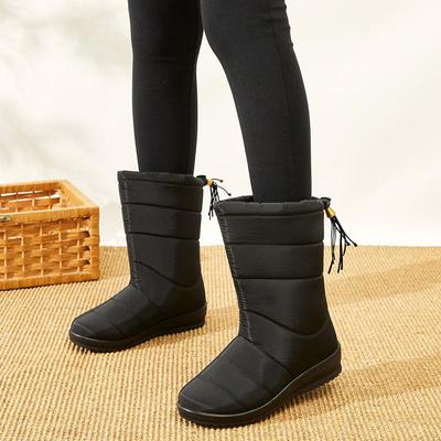 Женская зимняя повседневная обувь, женские водонепроницаемые ботинки для женщин, сохраняющие тепло, женские ботинки, плюшевые новые зимние ботинки Botas Mujer