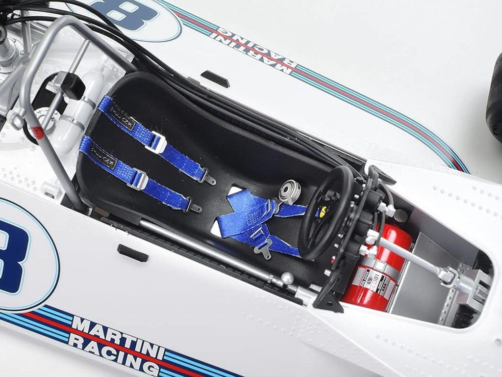 Tamiya Big Scale Martini Brabham BT44B 1975 Plastic Model with Parts 12042 1/12 No.42 Photo-Etched