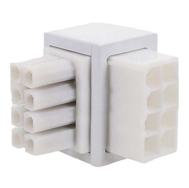 Atx 8-контактный разъем Female под углом 90 градусов к 8-контактному разъему Male Адаптер питания Gpu Разъем усилителя рулевого управления для графической видеокарты Gpu